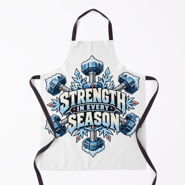 Item preview, Dumbbell Snowflake Strength in Every Season designed and sold by TeNovaStudio.