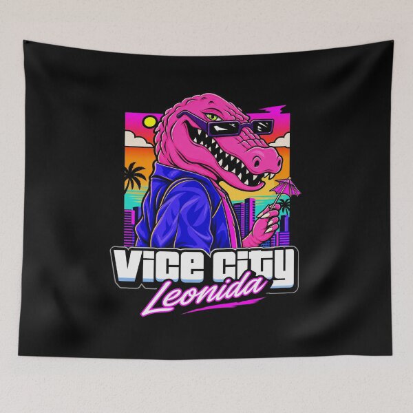 Item preview, Vice 6 Leonida VI Game Poster designed and sold by AmerieAbi.