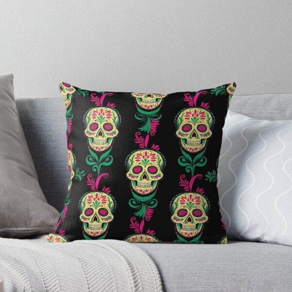 Item preview, Sugar Skull Dia De Los Muertos Calavera Pattern 07 designed and sold by The Design Asset Station.