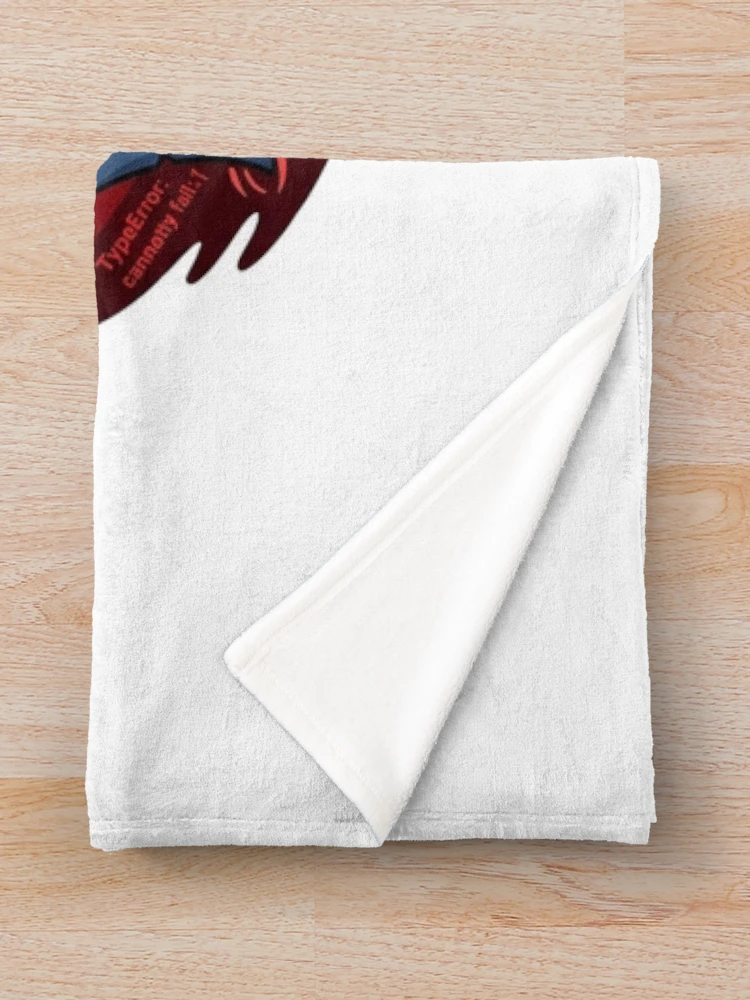 Thumbnail 3 of 6, Throw Blanket, Stack Overflow Life Preserver Sticker - Developer Copy Paste Debugging Humor designed and sold by YNAMREG.