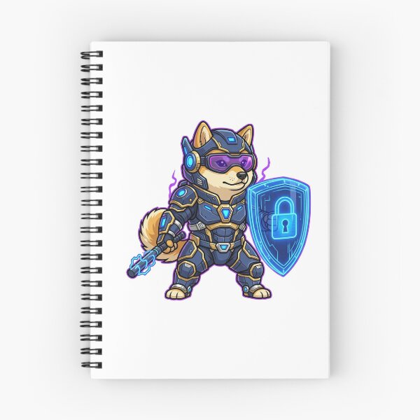 Item preview, Cyber Security Guard Doge | InfoSec Hacker Sticker | Tech Dog Lover Gift designed and sold by YNAMREG.