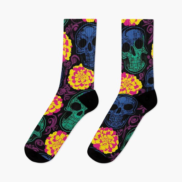 Item preview, Sugar Skull Dia De Los Muertos Calavera Pattern 09 designed and sold by The Design Asset Station.