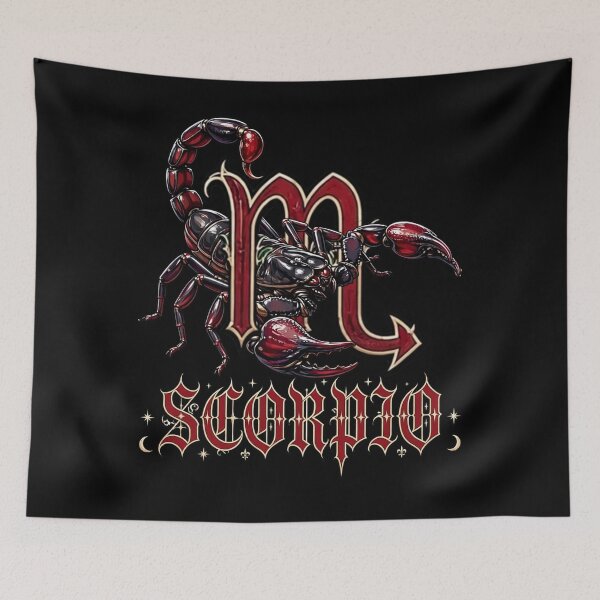 Item preview, Scorpio Zodiac Sign Vintage Astrology Art for Horoscope Lovers designed and sold by Teetreasure2.