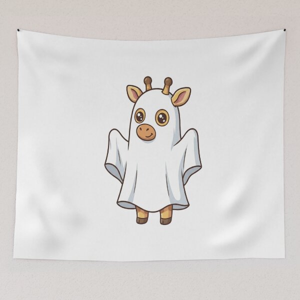 Item preview, Cute Ghost Giraffe Halloween Costume    designed and sold by Ella_Sketch.