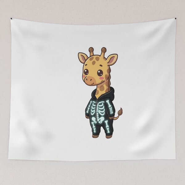 Item preview, Cute Skeleton Giraffe Halloween Costume designed and sold by Ella_Sketch.