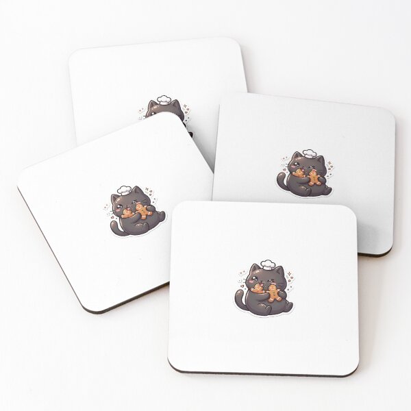 Item preview, Holiday Cookie Tester Cat Cute Sticker designed and sold by Alphakenon.