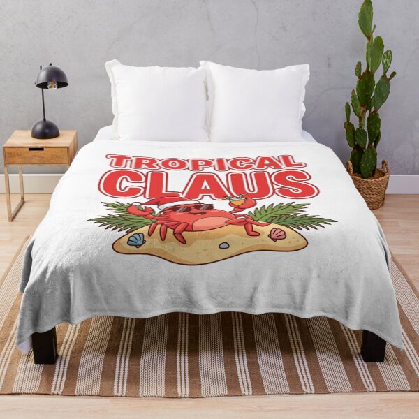 Item preview, Crab Christmas Tropical Claus Humor Flat Vector designed and sold by chattsuede.