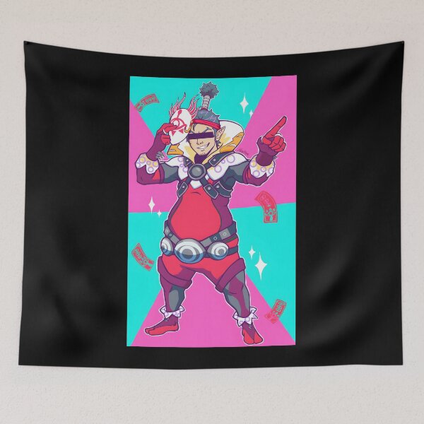Item preview, Swift Justice Character with Stylish Mask and Colorful Outfit designed and sold by lcnsdjstrtrystd.