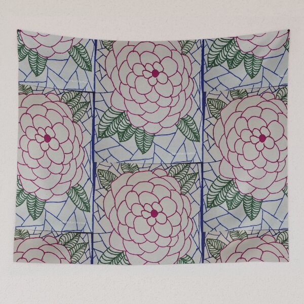 Item preview, Peony-ish Outline  designed and sold by DancingCreek.