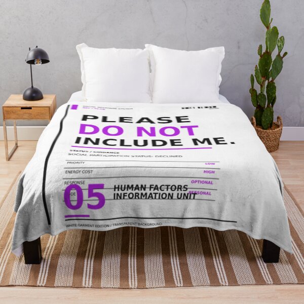 Item preview, Please Do Not Include Me — Participation Status: Declined designed and sold by Pink & California.