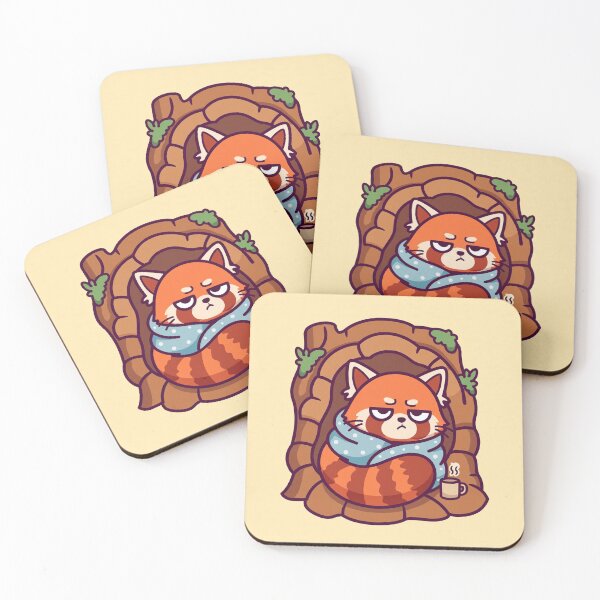 Item preview, Nap Den: Sleepy Red Panda in a Tree Hollow designed and sold by Odd-jack.