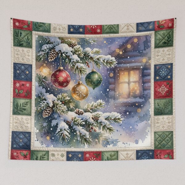 Item preview, Christmas Ornaments Christmas Throw Blanket designed and sold by Bluntees .