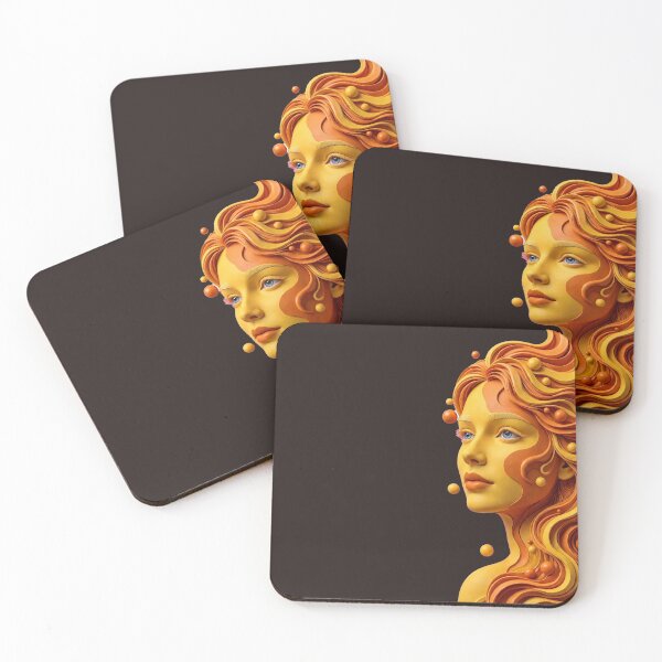 Item preview,  Crescent Solitude Layered Papercraft Fluid Female Portrait designed and sold by  One City Two Children Studio.