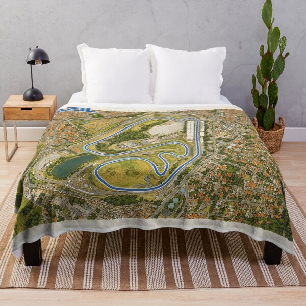 Item preview, Brazilian Watercolor Track Map designed and sold by Mariel Toigo.