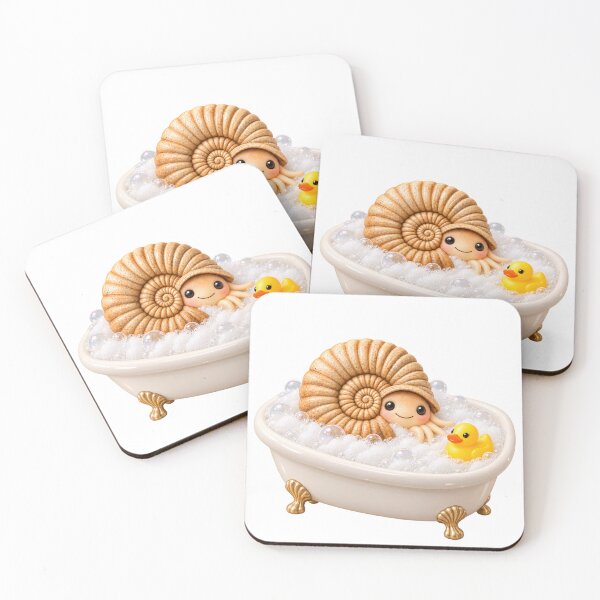 Item preview, Charming Ammonite Bathtub designed and sold by Sillytoe.