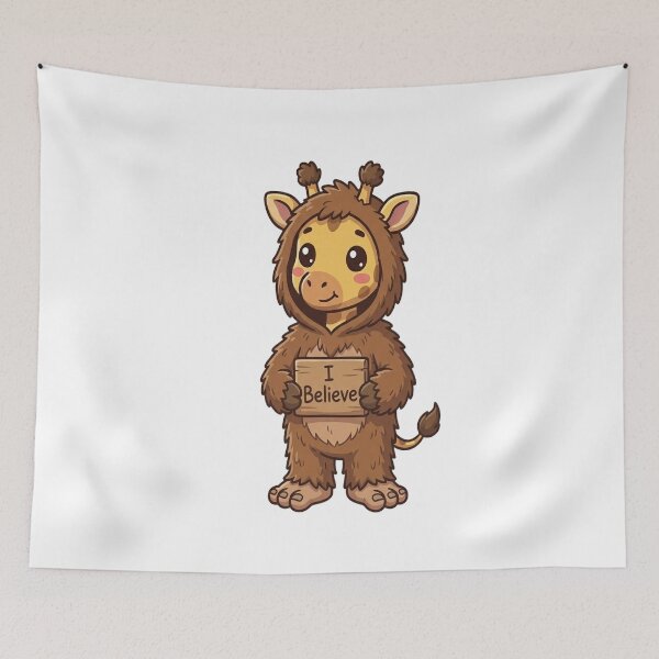 Item preview, Cute Bigfoot Costume Giraffe I Believe designed and sold by Ella_Sketch.