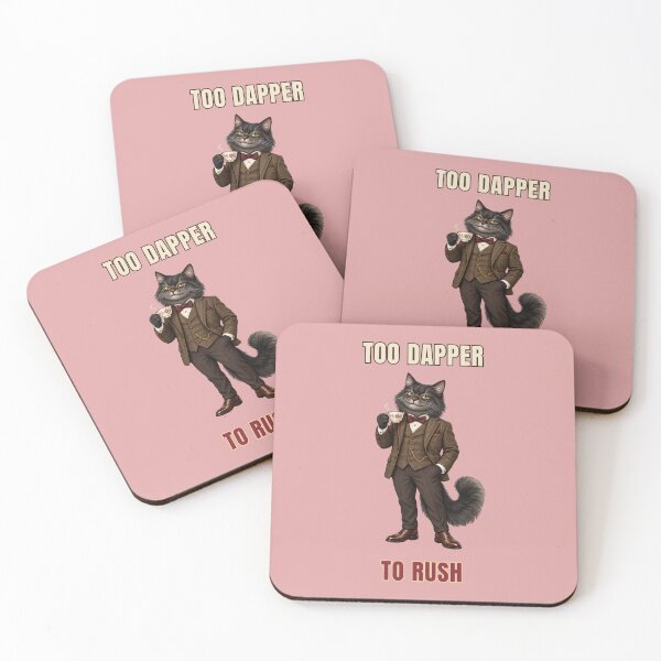 Item preview, Too Dapper to Rush British Cat designed and sold by SamodivaAtelier.