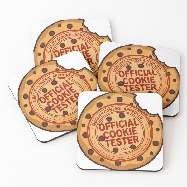 Item preview, Official Cookie Tester Shirt — Funny Christmas Cookie Quality Control Tee designed and sold by unthinkabletees.