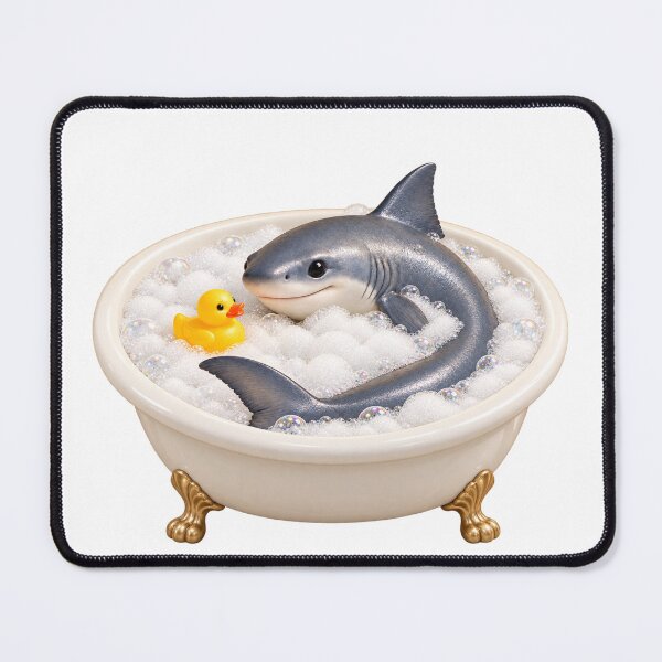 Item preview, Playful Cladoselache Bathtub designed and sold by Sillytoe.