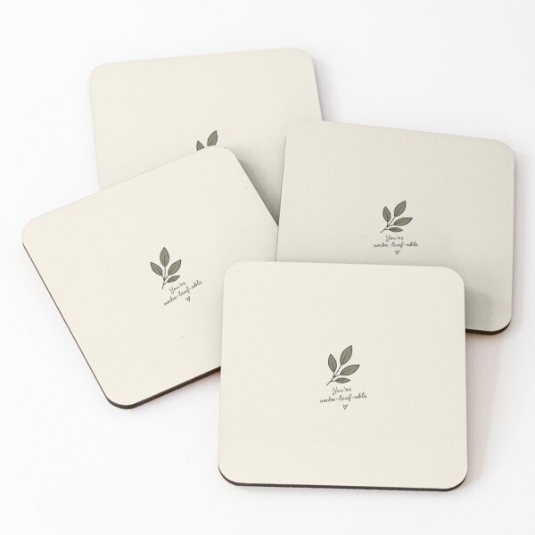 Item preview, You're unbe-leaf-able designed and sold by minabook.