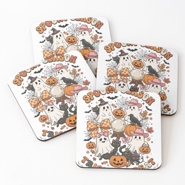 Item preview, Spooky Season Trick Or Treat Cute Retro Ghosts    designed and sold by Founderpallavi.