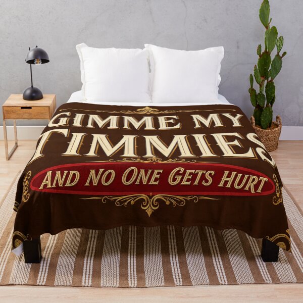Item preview, Gimme My Timmies And No One Gets Hurt Funny Bumper Sticker designed and sold by SeriouslyArtistical.