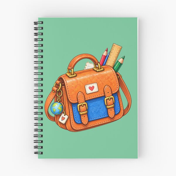 Item preview, Charming Vintage School Satchel designed and sold by JessouArt.