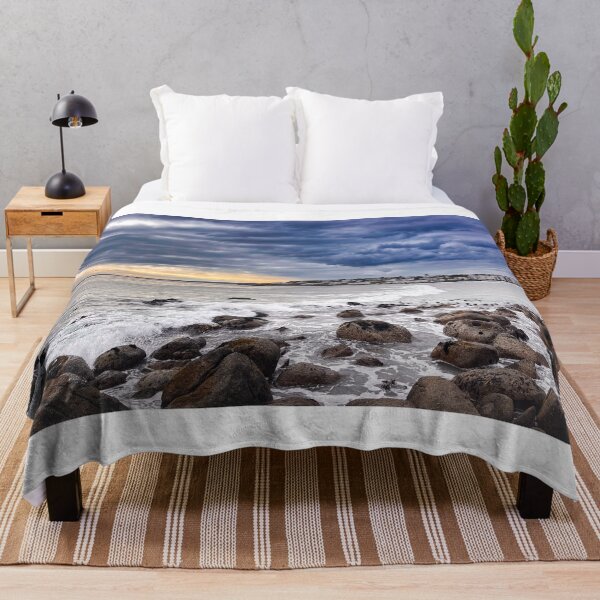 Item preview, Weathered Ocean Boulders and Seaside Village designed and sold by Coastal Wearable Art & Home Decor.