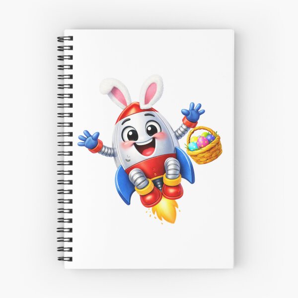Item preview, Playful Rocket Ship Easter designed and sold by Sillytoe.