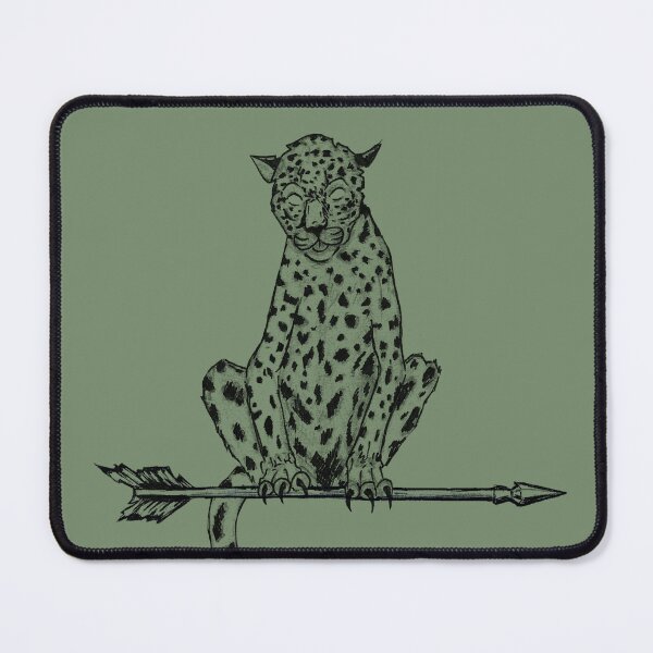 Item preview, Leopard & Arrow | Tribal Wildlife Art | Warrior Illustration designed and sold by Half Mess.