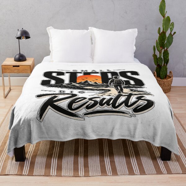 Item preview, Small Steps Big Results Mountain Hiking Quote designed and sold by Manish Pawar.