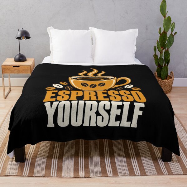 Item preview, Espresso Yourself – Funny Coffee Saying, Caffeine Lover and Barista Humor Design designed and sold by Trendably.