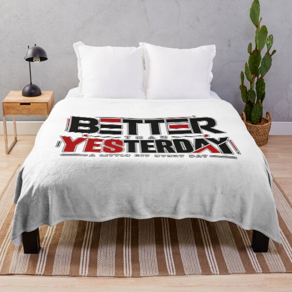 Item preview, Better Than Yesterday – Daily Motivation Quote designed and sold by Manish Pawar.