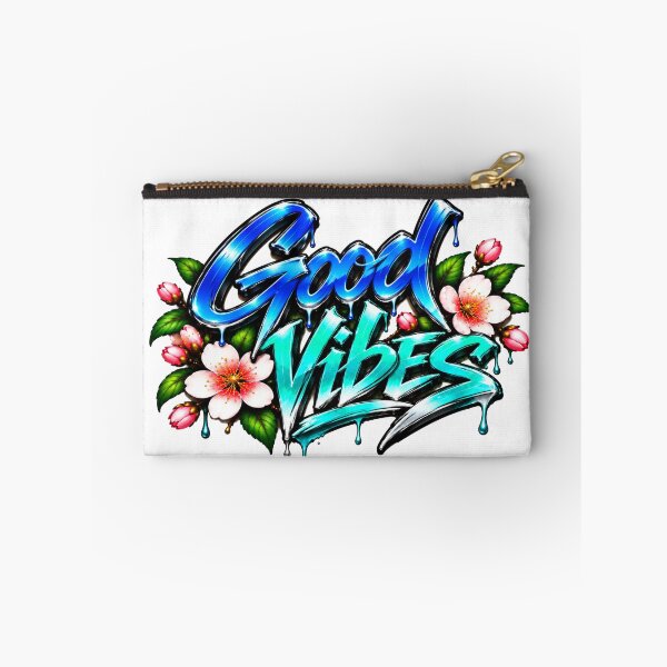 Item preview, Good Vibes – Floral Graffiti Style designed and sold by DansCreations42.
