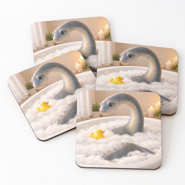 Item preview, Peaceful Elasmosaurus Bubble Bath designed and sold by Sillytoe.