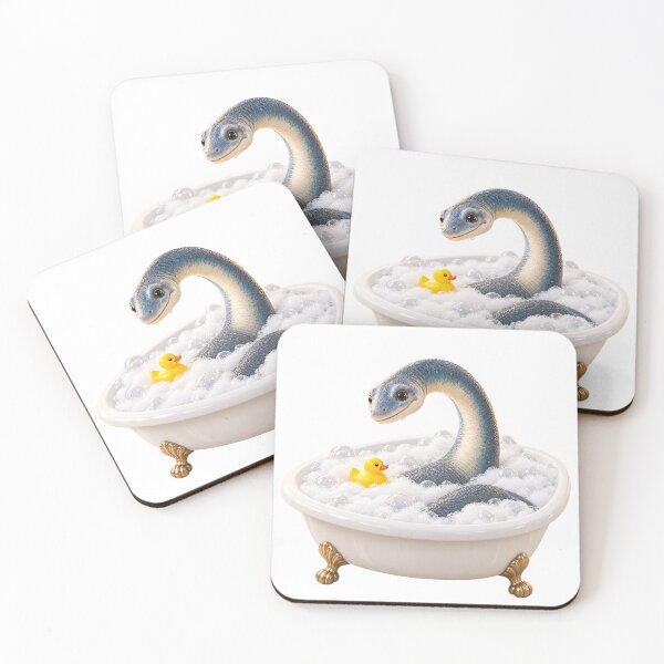 Item preview, Charming Elasmosaurus Bathtub designed and sold by Sillytoe.