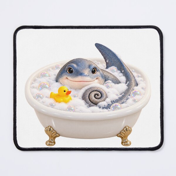 Item preview, Pampered Helicoprion Bathtub designed and sold by Sillytoe.