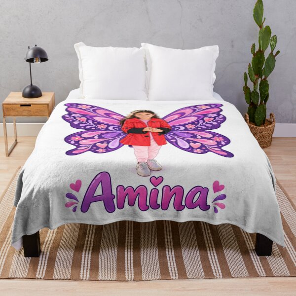 Item preview, Amina Butterfly Girl Magical Cartoon Illustration designed and sold by Cartoon art with a purpose ❤️ Supporting Althea’s friends .