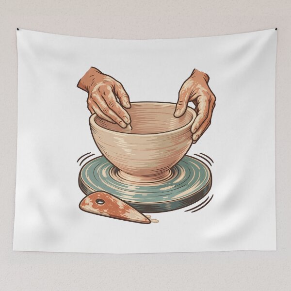 Item preview, Hand Thrown Bowl Pottery Studio Art designed and sold by Philippa Shop.