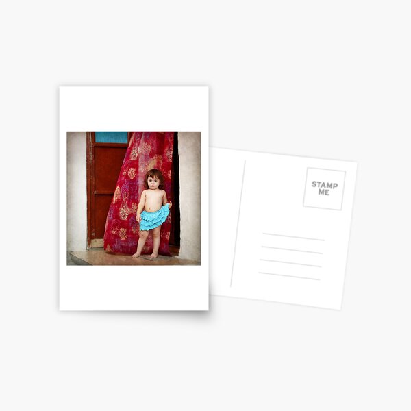 Do you like my skirt? Postcard