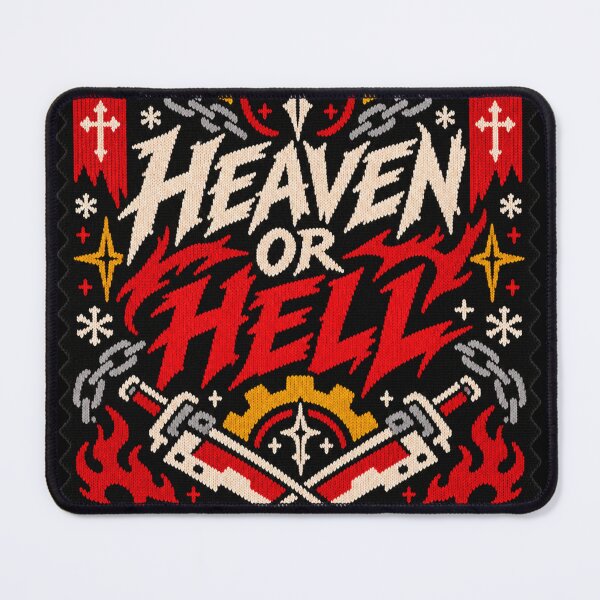 Item preview, Guilty Gear Heaven or Hell Gothic Gaming Christmas Sweater designed and sold by Gabriela Mihai.