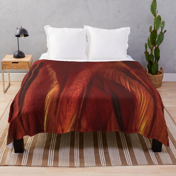 Item preview, Fiery Red & Golden Feather Abstract designed and sold by CCWorkfloor.