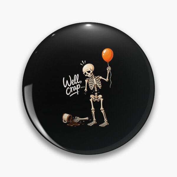 Item preview, Funny Skeleton Coffee Spill Humor designed and sold by anapldv.