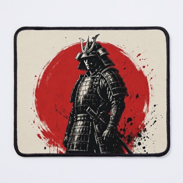 Item preview, Red Sun Samurai Warrior designed and sold by BlueBerry45.