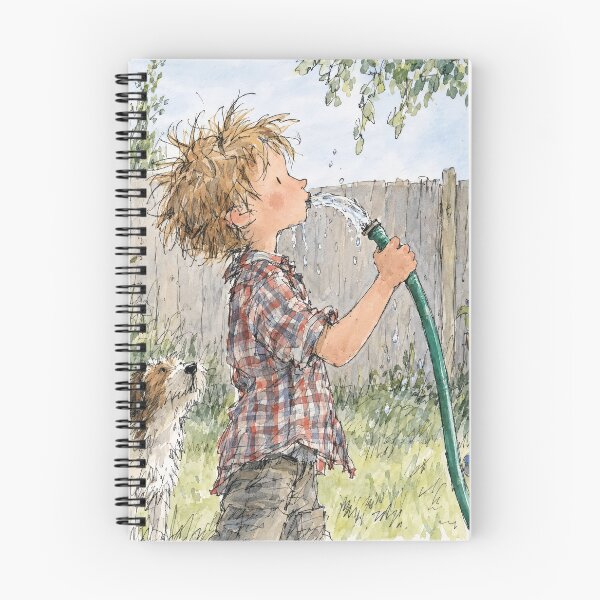 Item preview, Boy Drinking Out of a Garden Hose designed and sold by Maria Dryfhout.