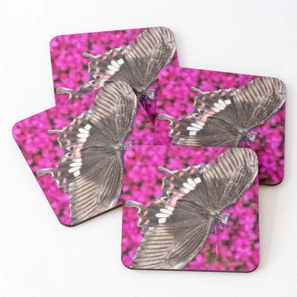 Item preview, Vibrant Flying Butterfly on Pink Flowers Art designed and sold by AWADHESH  CHAURASIA.