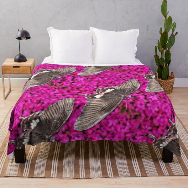 Item preview, Vibrant Flying Butterfly on Pink Flowers Art designed and sold by AWADHESH  CHAURASIA.