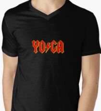 Yoga Fitness Studio Men's V-Neck T-Shirt
