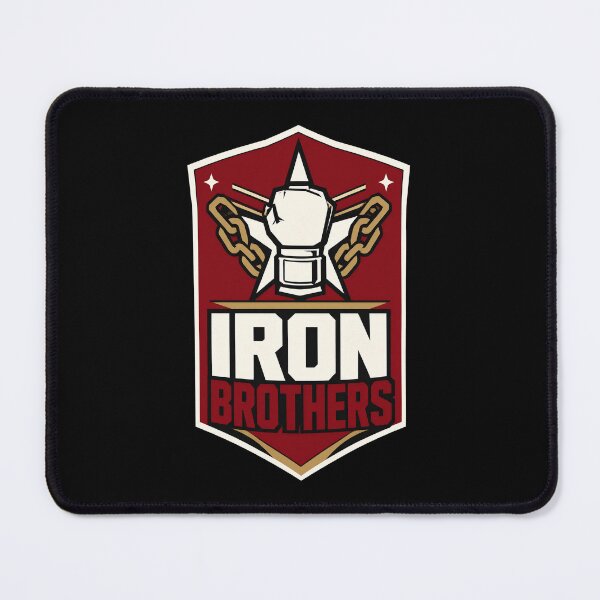 Item preview, Iron Brothers Wrestling Tag Team Combat Emblem designed and sold by The Ring Foundry.