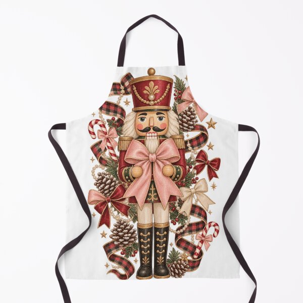 Item preview, Coquette Nutcracker Pink Bow Plaid Christmas designed and sold by anouaroh.